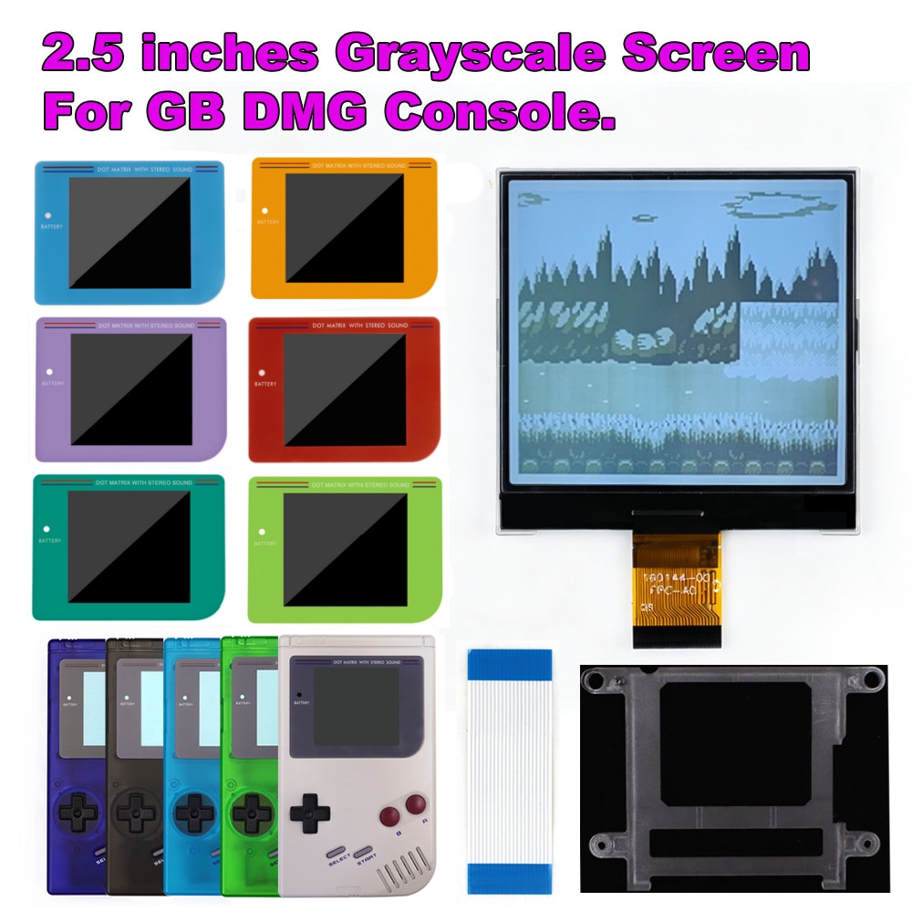 Lcd Screen Arcade - ชุดหน้าจอ LCD ระดับสีเทา HISPEEDIDO ขนาด 2.5