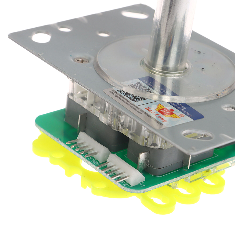 Arcade And Vending - จอยสติ๊ก LED 12V สำหรับเครื่องเกมอาร์เคด จอยสติ๊กเรืองแสงหลากสีสำหรับเครื่องคีบตุ๊กตา เครื่องเกมอาร์เคด