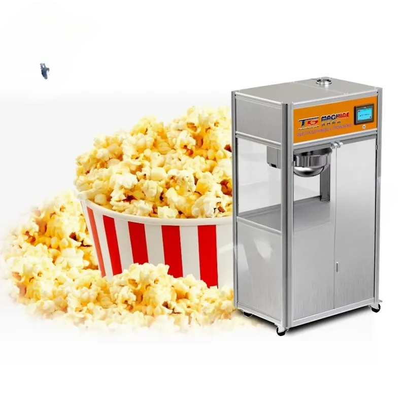 Popcorn Vending Machine - เครื่องทำป๊อปคอร์นอัตโนมัติขนาดใหญ่สำหรับโรงภาพยนตร์ ปี 2026 พร้อมเครื่องจำหน่ายแบบไฟฟ้า