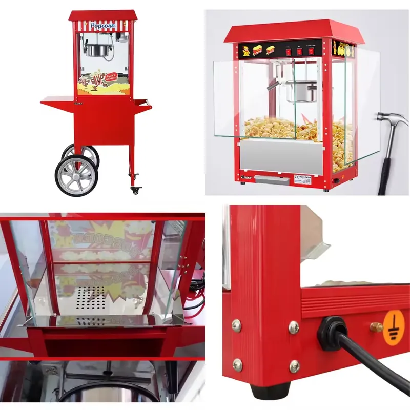 เครื่องทำป๊อปคอร์นลมร้อนเชิงพา - Popcorn Vending Machine บทวิจารณ์และราคา