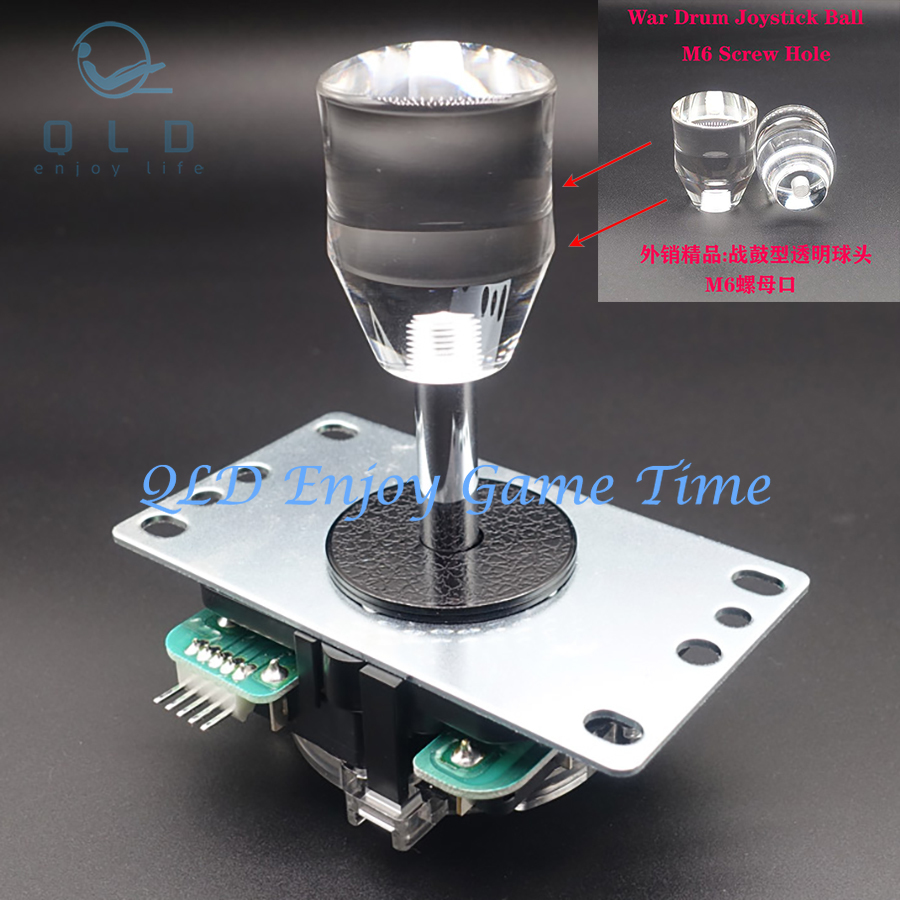 ลูกบอลหัวจอยสติ๊กอาร์เคด 2 ชิ้ - Joystick Arcade Parts บทวิจารณ์และราคา