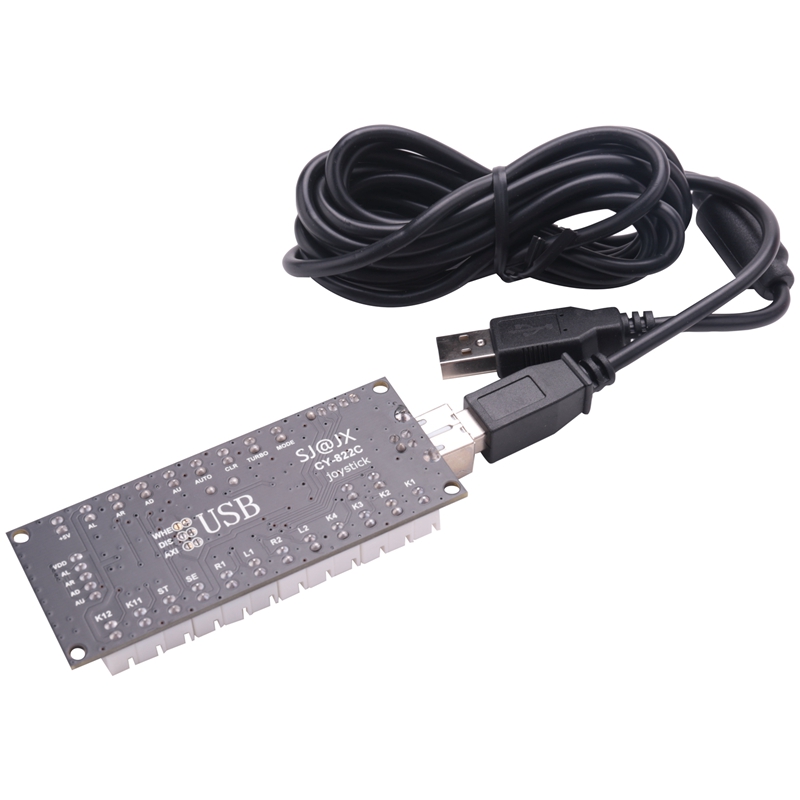 ตัวเข้ารหัส USB สำหรับเกมอาร์เ - Joystick Arcade Parts บทวิจารณ์และราคา