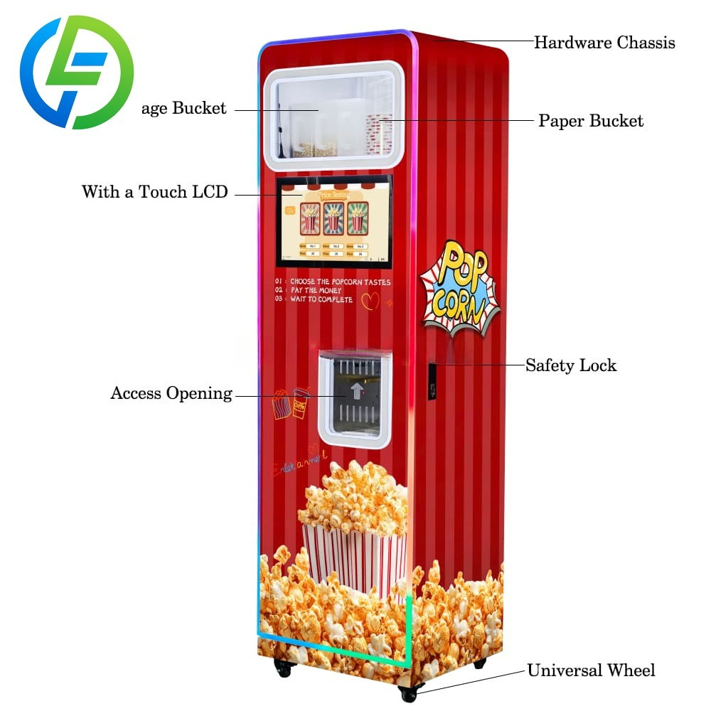 เครื่องขายข้าวโพดคั่ว FOODLINE - Popcorn Vending Machine บทวิจารณ์และราคา