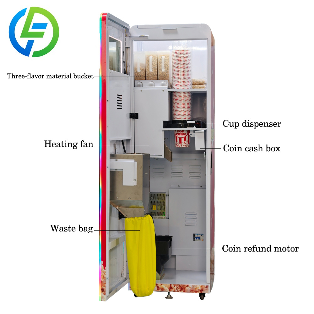 เครื่องขายข้าวโพดคั่ว FOODLINE - Popcorn Vending Machine บทวิจารณ์และราคา