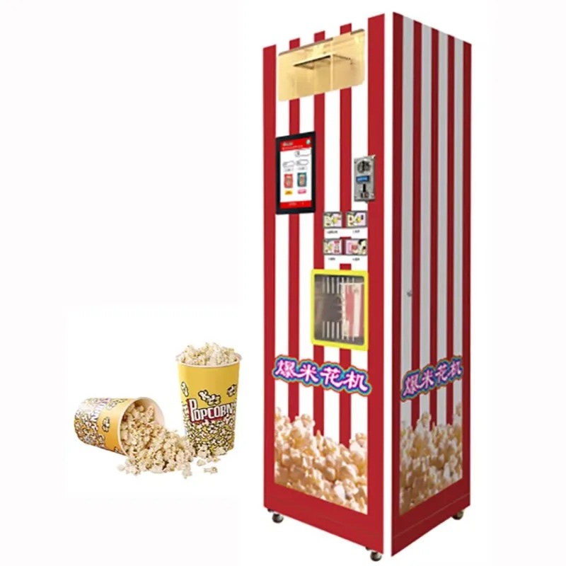เครื่องทำป๊อปคอร์นอุตสาหกรรมแก - Popcorn Vending Machine บทวิจารณ์และราคา