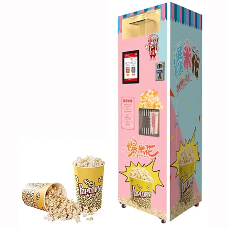 เครื่องทำป๊อปคอร์นอุตสาหกรรมแก - Popcorn Vending Machine บทวิจารณ์และราคา