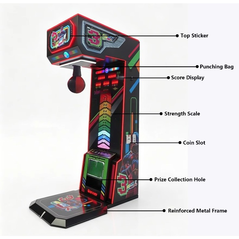เครื่องจำลองการชกมวยอิเล็กทรอน - Arcade Games & Vending Llc Photos บทวิจารณ์และราคา