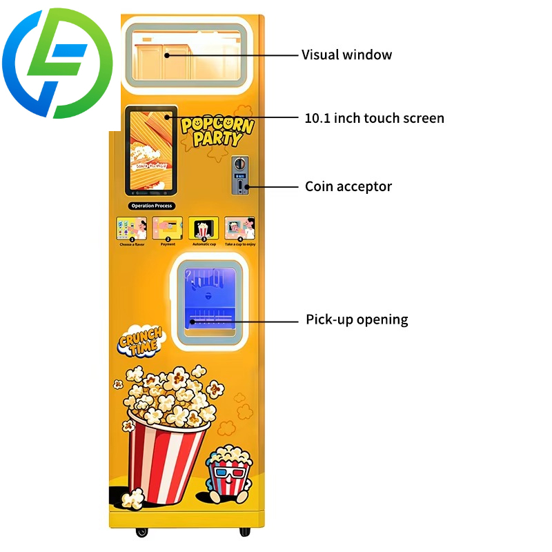 เครื่องทำป๊อปคอร์นอัตโนมัติแบบ - Popcorn Vending Machine บทวิจารณ์และราคา