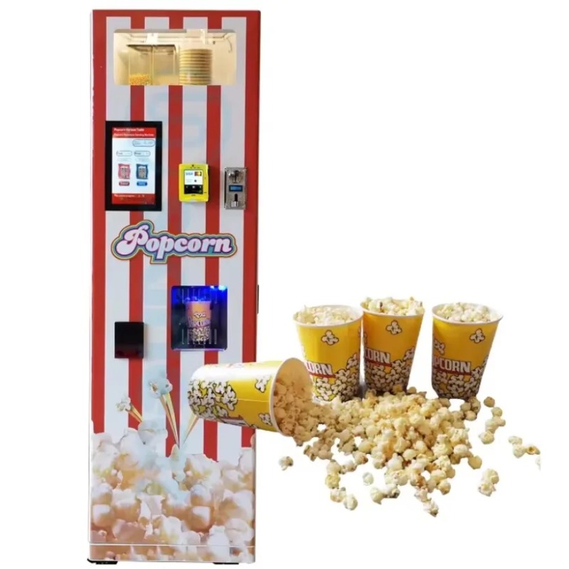 เครื่องขายข้าวโพดคั่วรสเค็มหวา - Popcorn Vending Machine บทวิจารณ์และราคา