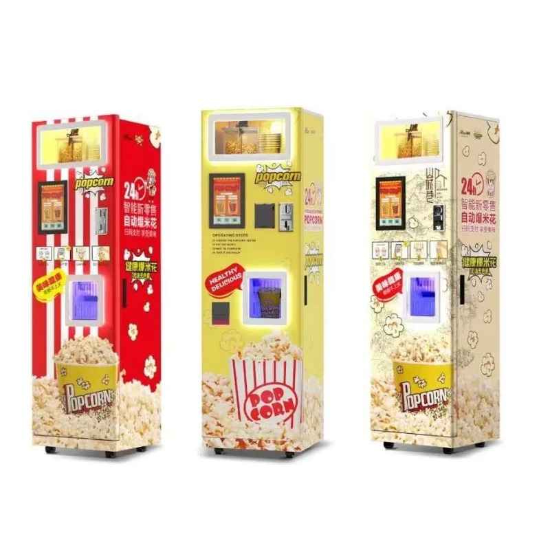 เครื่องขายข้าวโพดคั่วรสเค็มหวา - Popcorn Vending Machine บทวิจารณ์และราคา