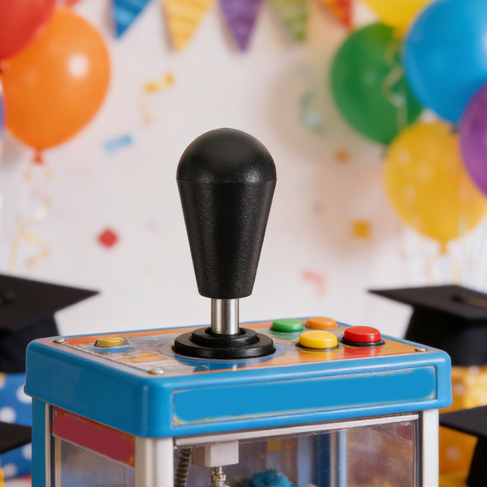 2 ชิ้น ปุ่มควบคุมจอยสติ๊กแบบลู - Joystick Arcade Parts บทวิจารณ์และราคา