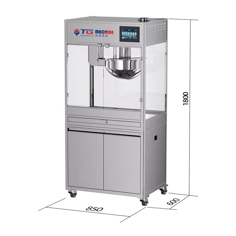 เครื่องทำป๊อปคอร์นอัตโนมัติขนา - Popcorn Vending Machine บทวิจารณ์และราคา